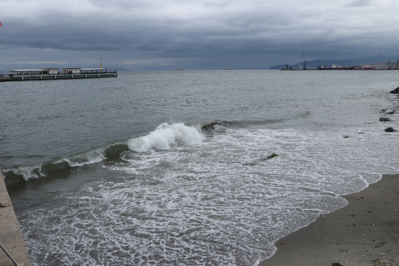 Tekirdağ'da deniz ulaşımına poyraz engeli
