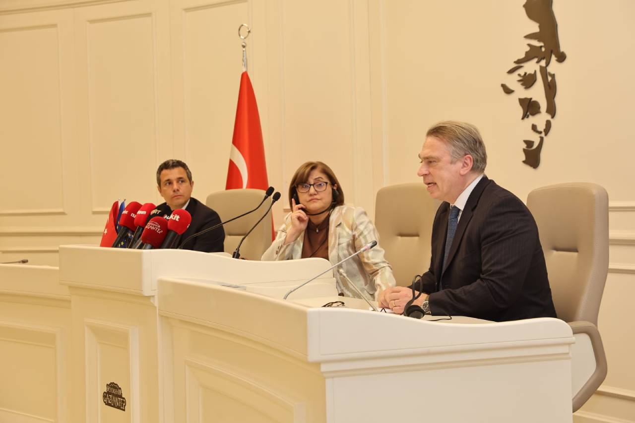 Gaziantep’te Avrupa Günü kutlamalarında 'barış' mesajı