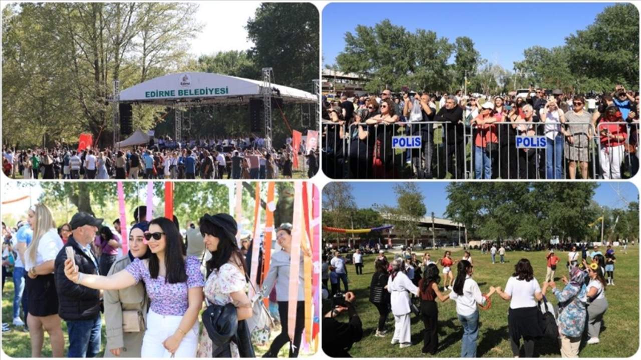 Edirne'de Kakava-Hıdırellez coşkusu sürüyor