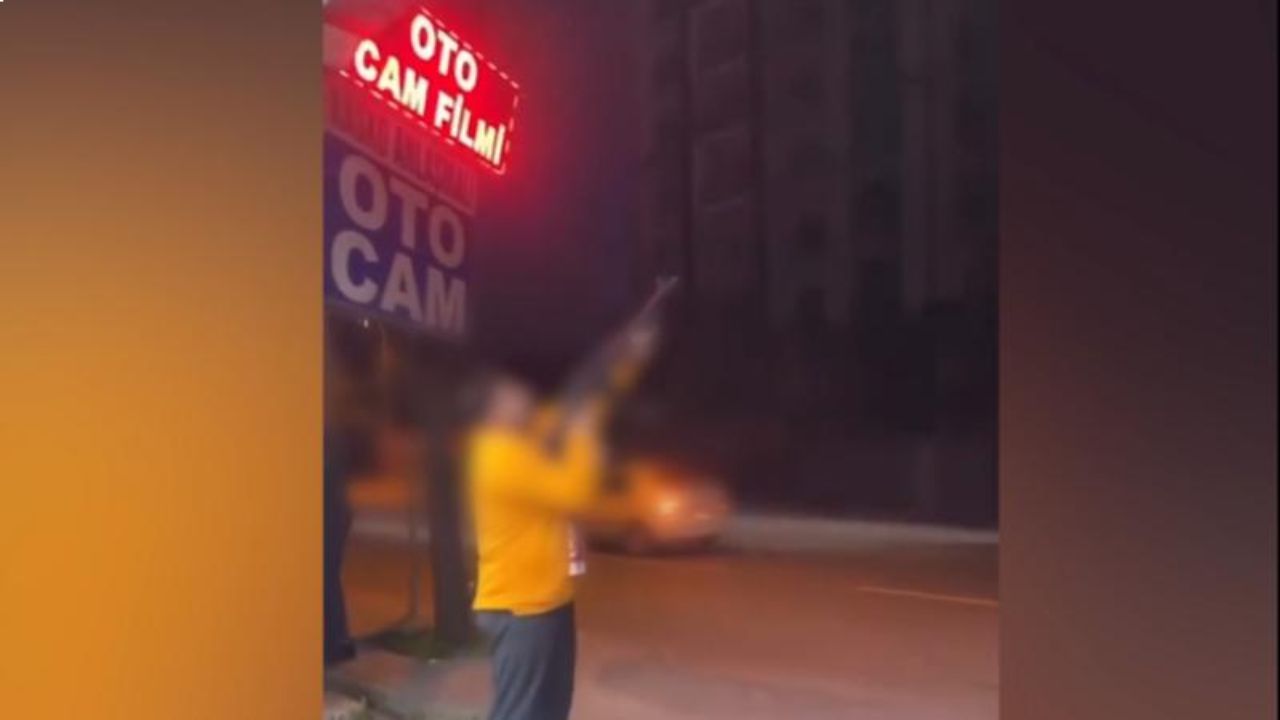 Şampiyonluğu silahla ateş ederek kutlayan kişi yakalandı