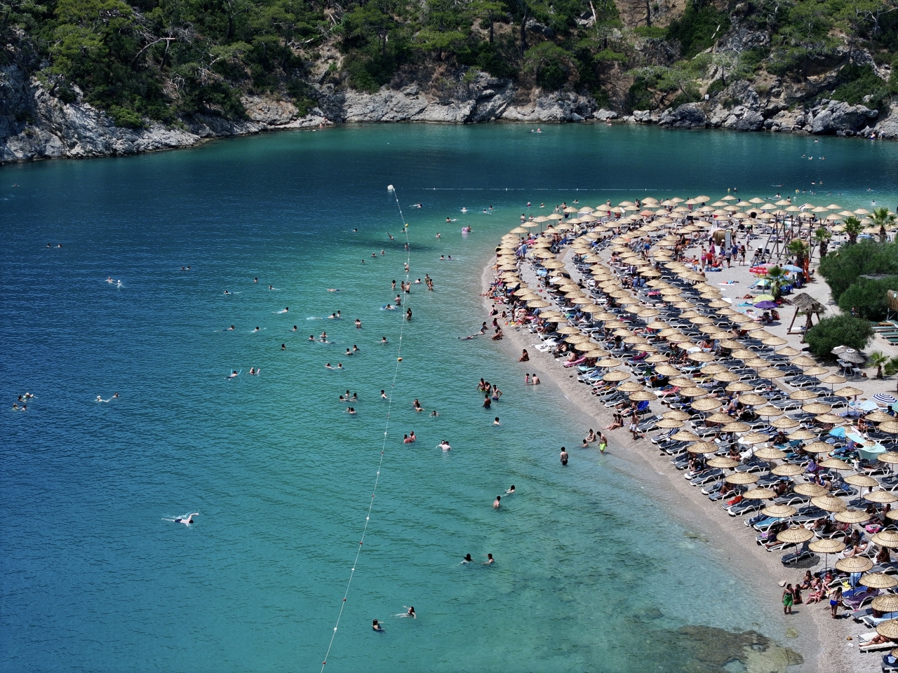 Muğla sahillerinde bayramın son günü hareketlilik yaşanıyor