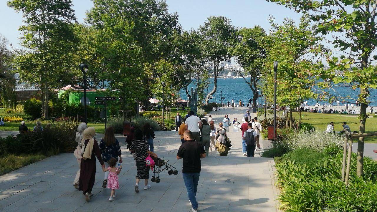 İstanbullular bayram tatilinde sahillerin tadını çıkardı