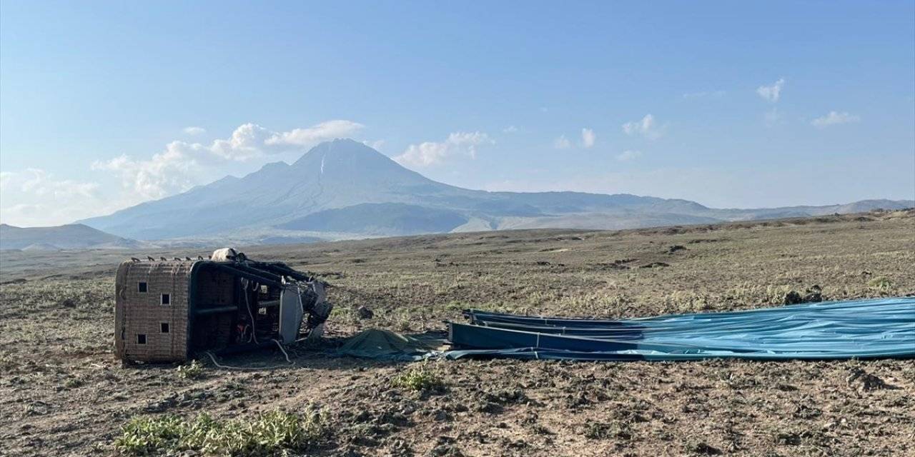 Aksaray'da sıcak hava balonu sert iniş yaptı: 1 ölü, 19 yaralı