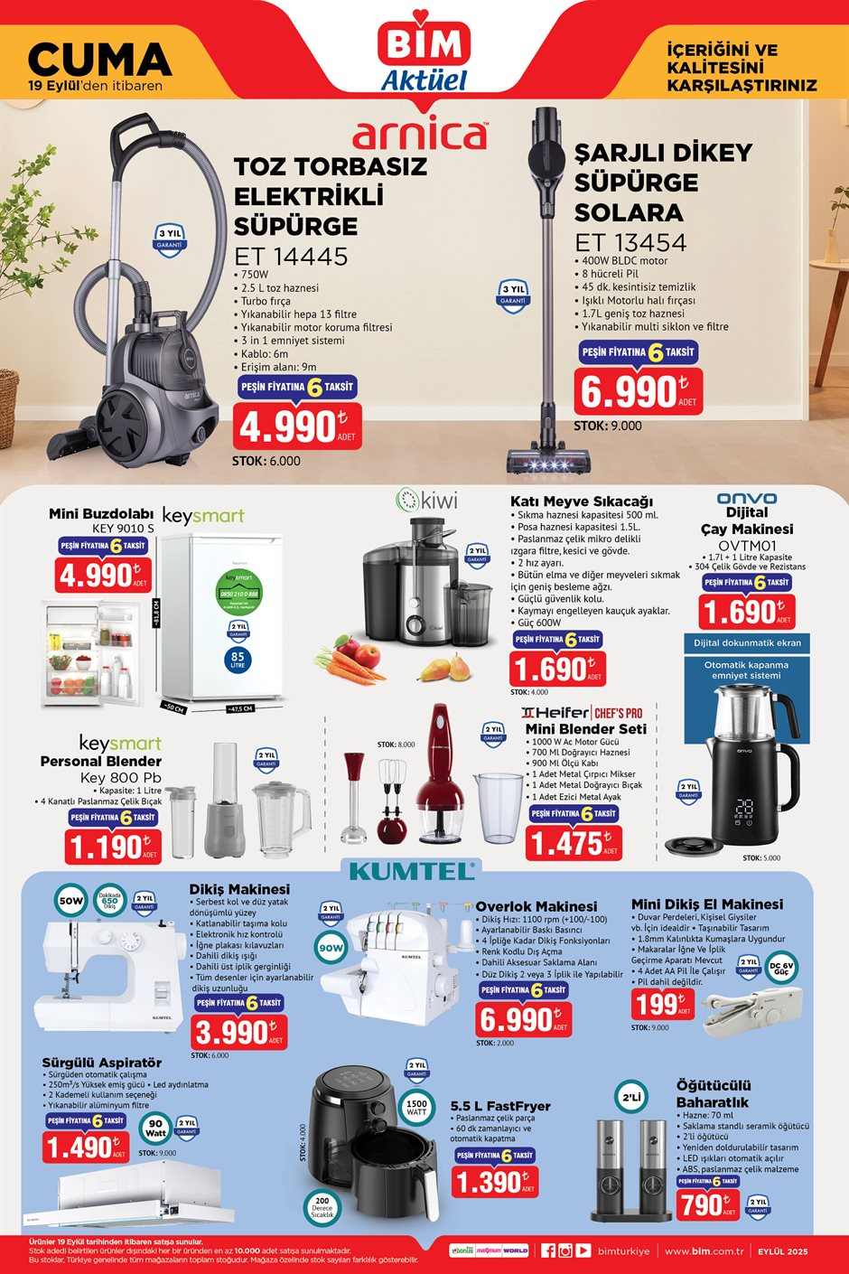 Bim Aktüel Ürünler