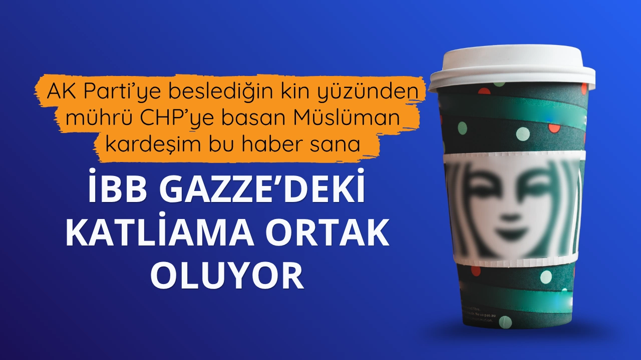 İBB İsrail'i destekleyen kahveci ile anlaştı!