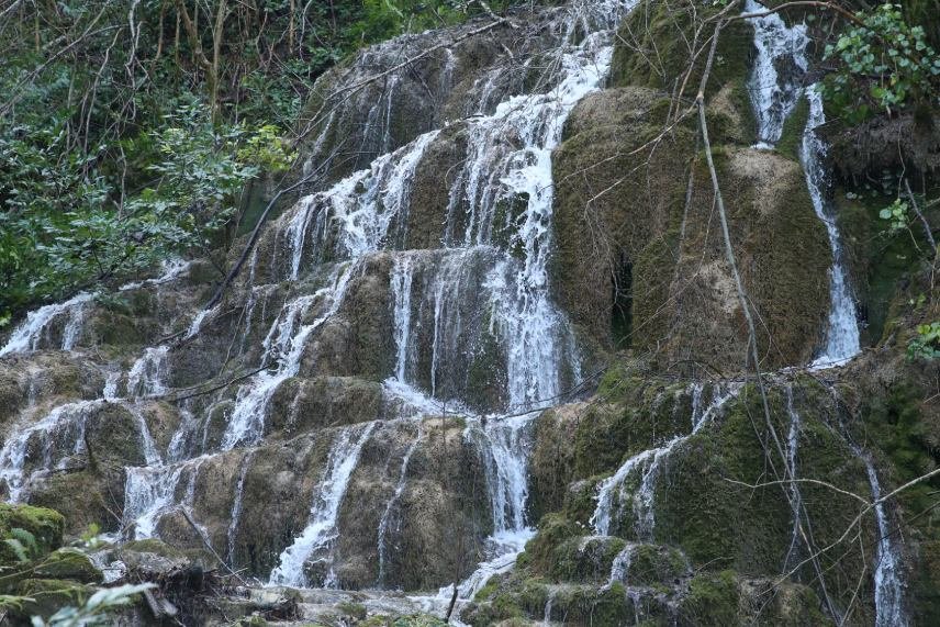 Kastamonu'da şelalelerin debisi yükseldi