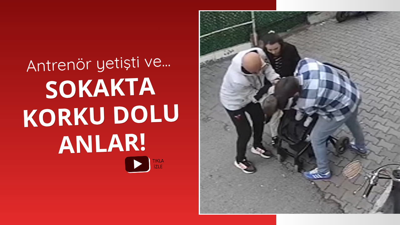 Kırklareli'nde sokakta korku dolu anlar!