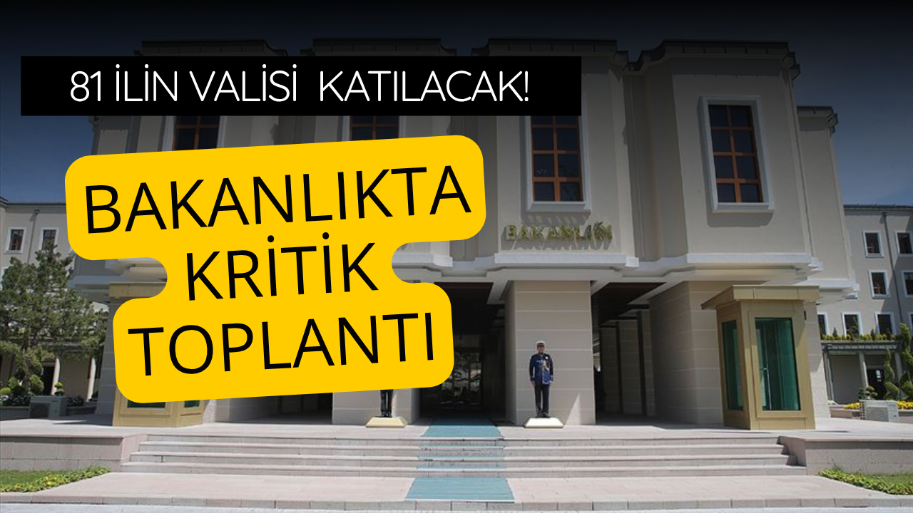 Bakanlıkta okul güvenliği toplantısı yapılacak