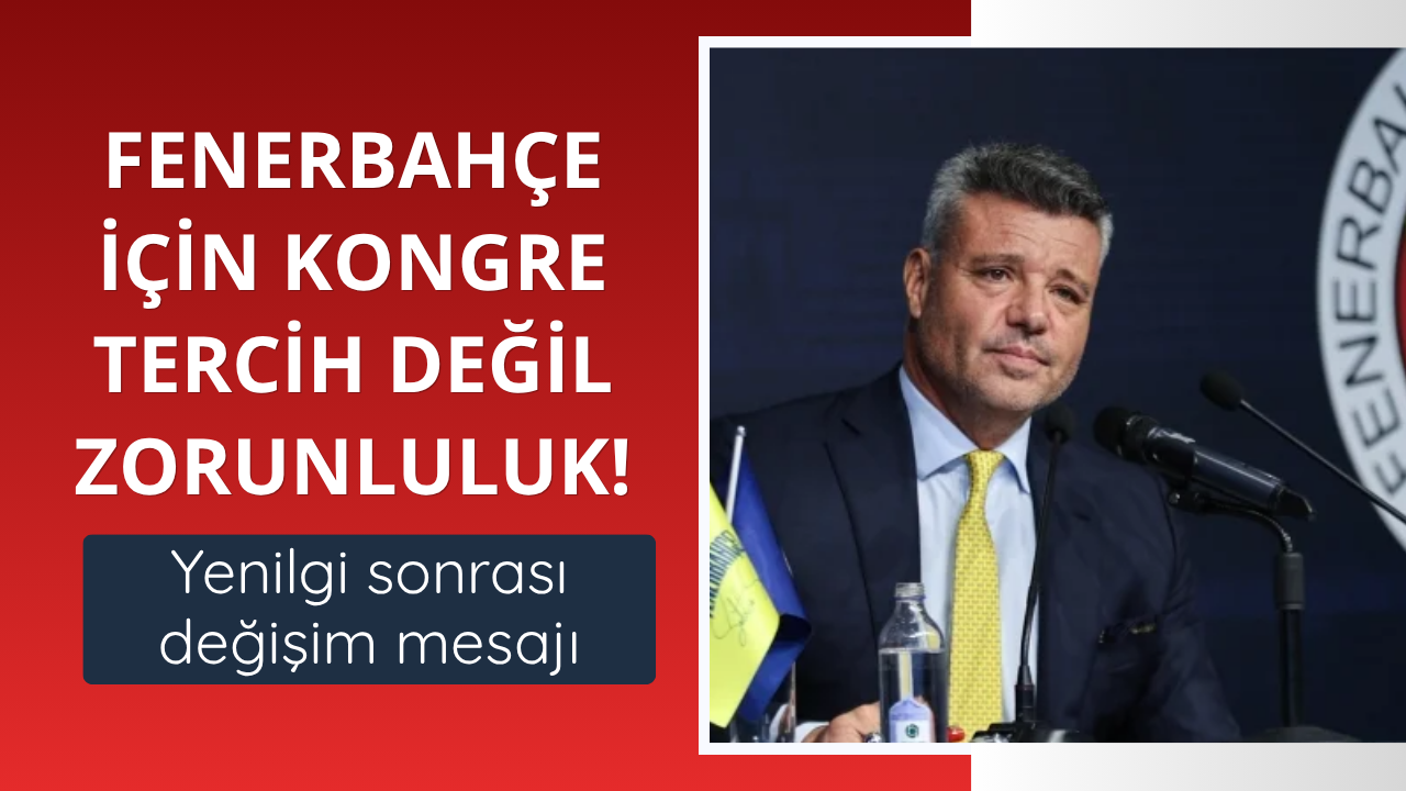 Üst düzey isimden Fenerbahçe'ye istifa çağrısı