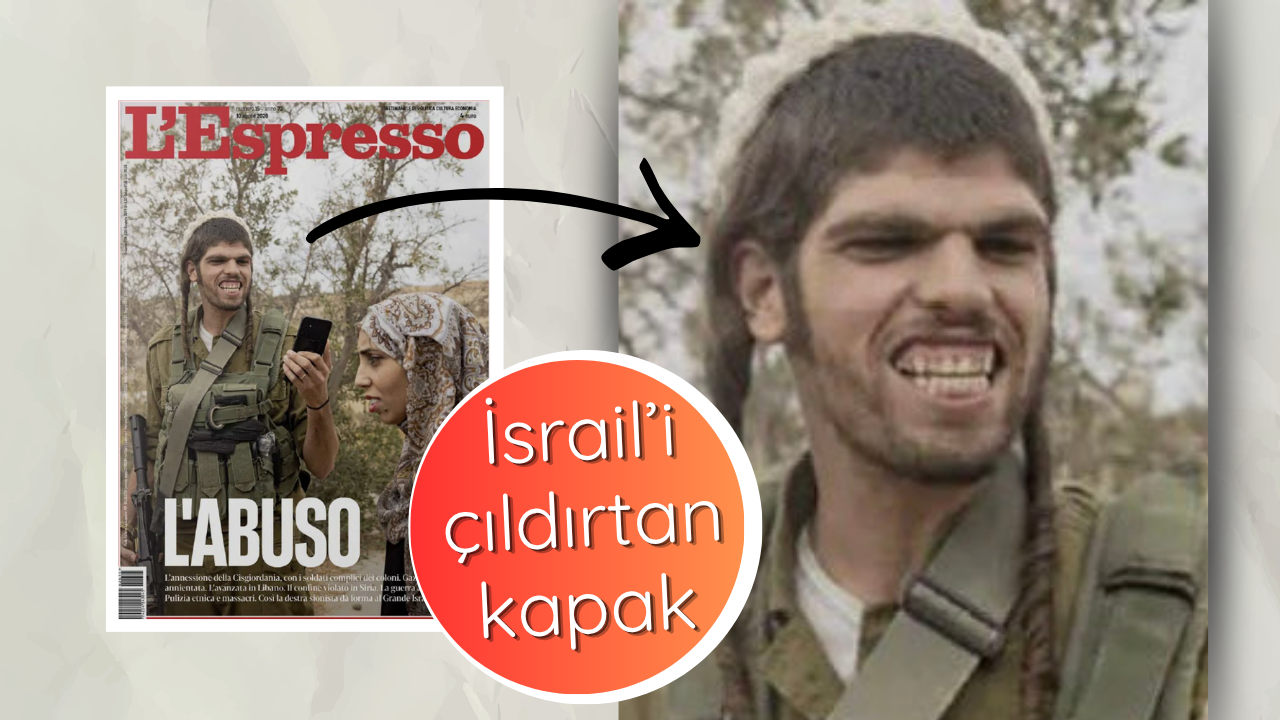 İsrail'i çıldırtan kapak