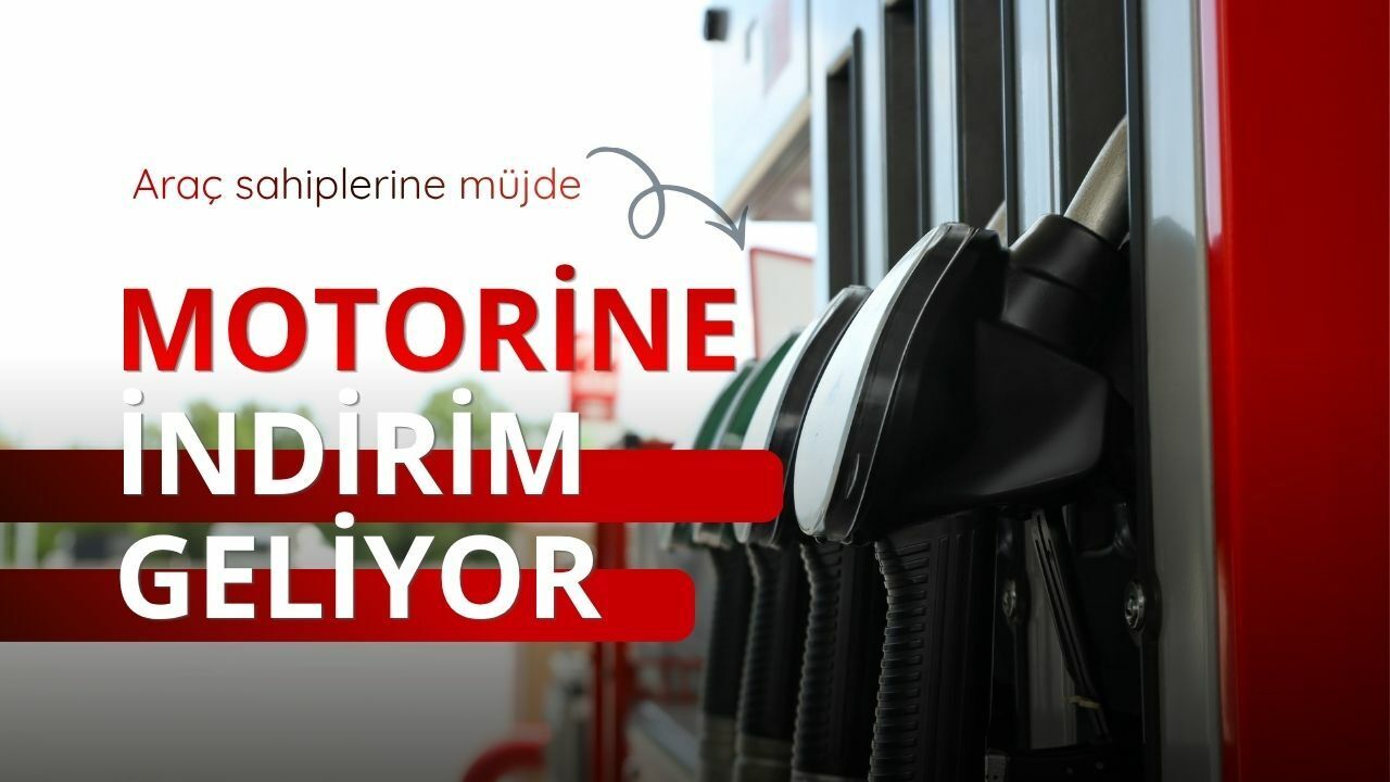 Motorine indirim geliyor