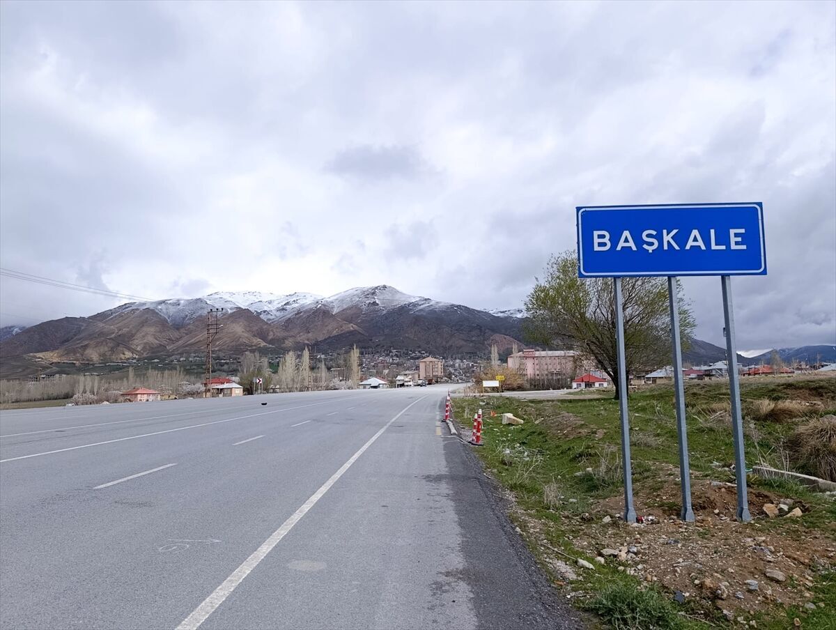 Van'ın yüksek kesimlerinde kar etkili oldu