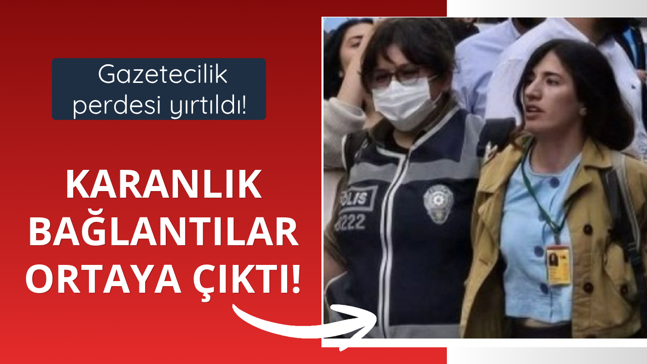 "Gazetecilik" perdesi yırtıldı! Karanlık bağlantılar ortaya çıktı!