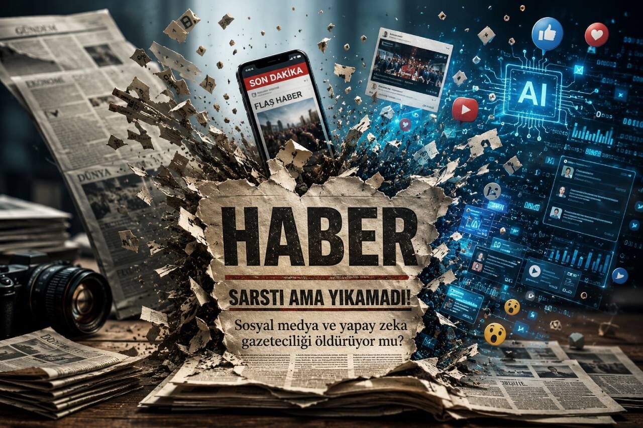 Sosyal medya ve yapay zeka haberciliği bitirecek mi?