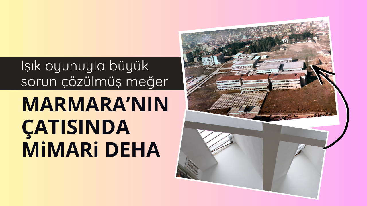 Marmara'nın çatısında mimari deha!