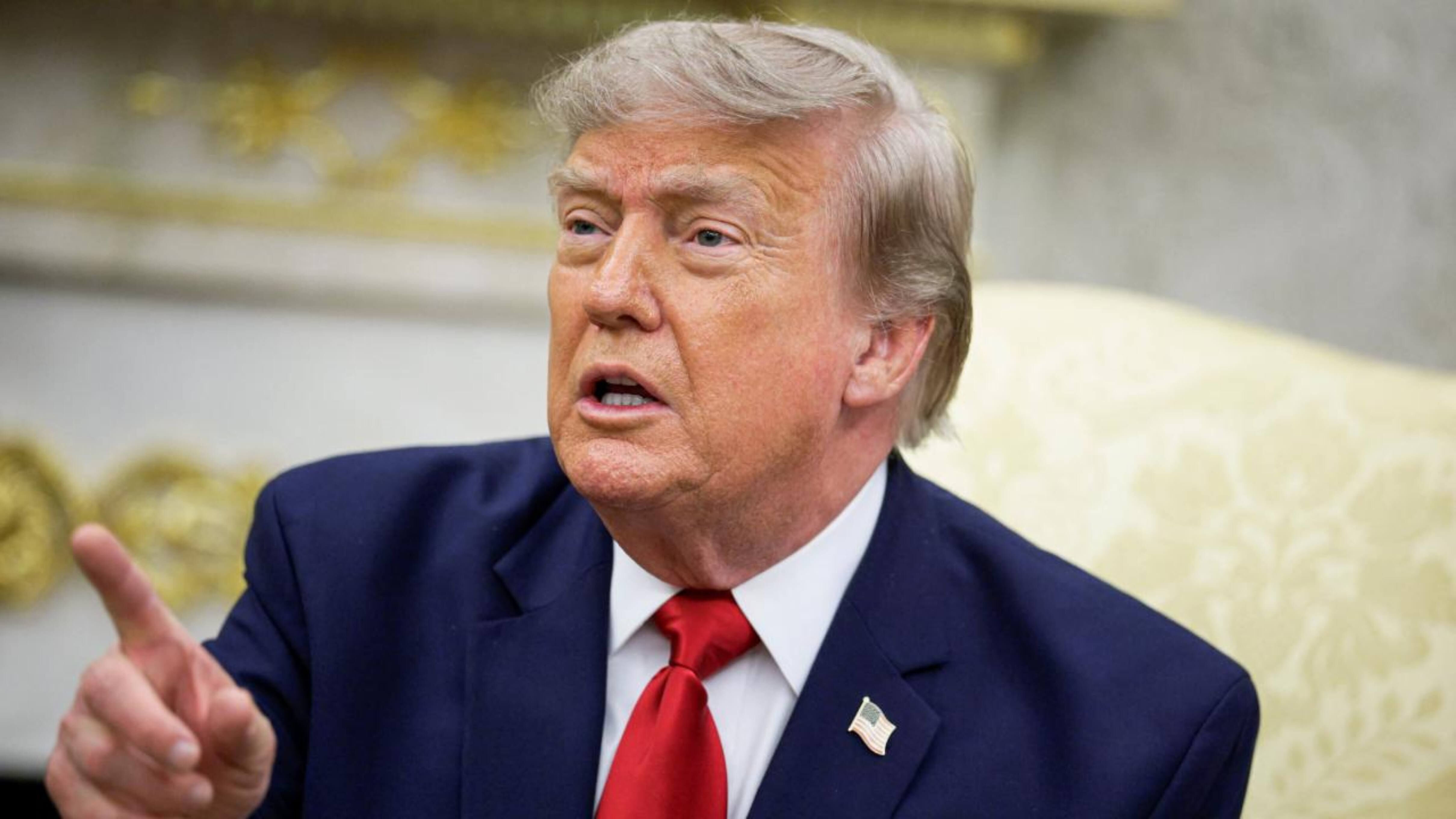 Trump: İran heyetiyle görüşüldü