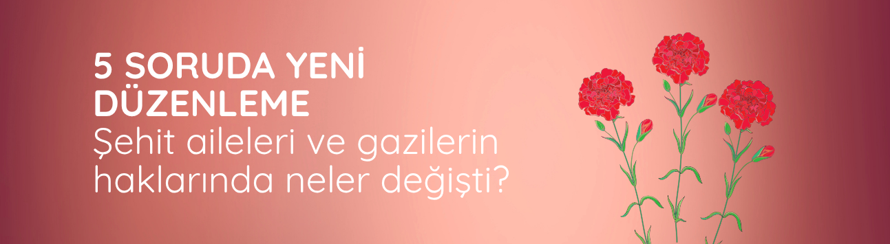 5 soruda yeni düzenleme: Şehit aileleri ve gazilerin haklarında neler değişti?