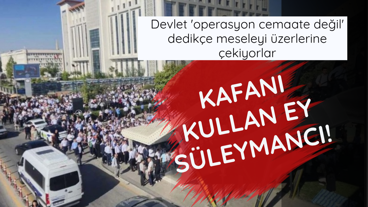 Gözaltındaki Kuriş'e Ankara'da destek protestosu!