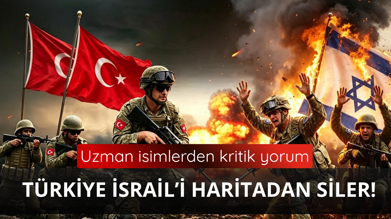 Türkiye İsrail'i haritadan siler
