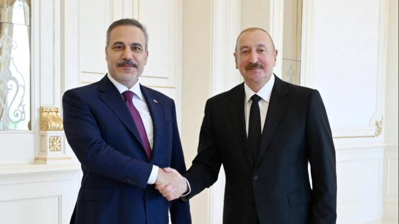 Bakan Fidan, Aliyev tarafından kabul edildi