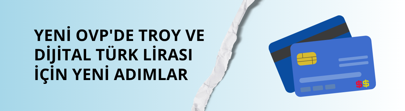 Yeni OVP'de TROY ve dijital Türk lirası için yeni adımlar
