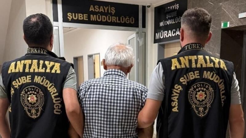 Antalya'da firari hükümlü yakalandı