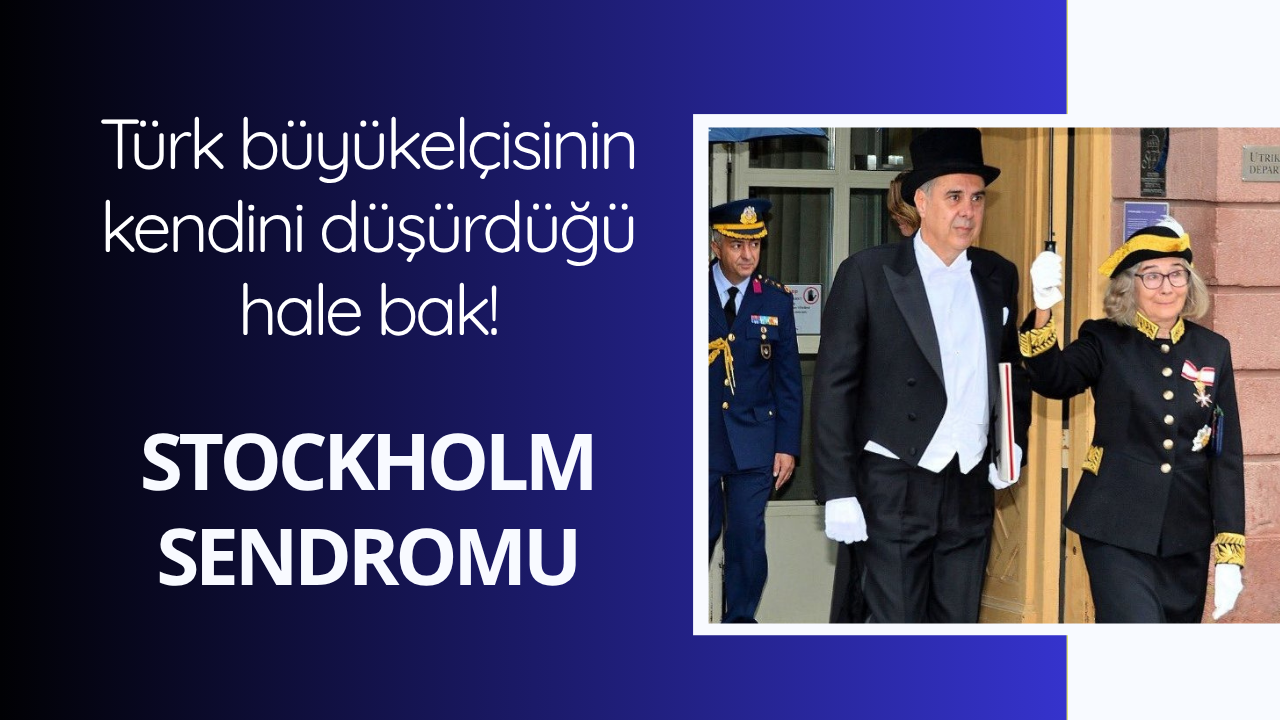 Türk büyükelçinin üstünde frak!