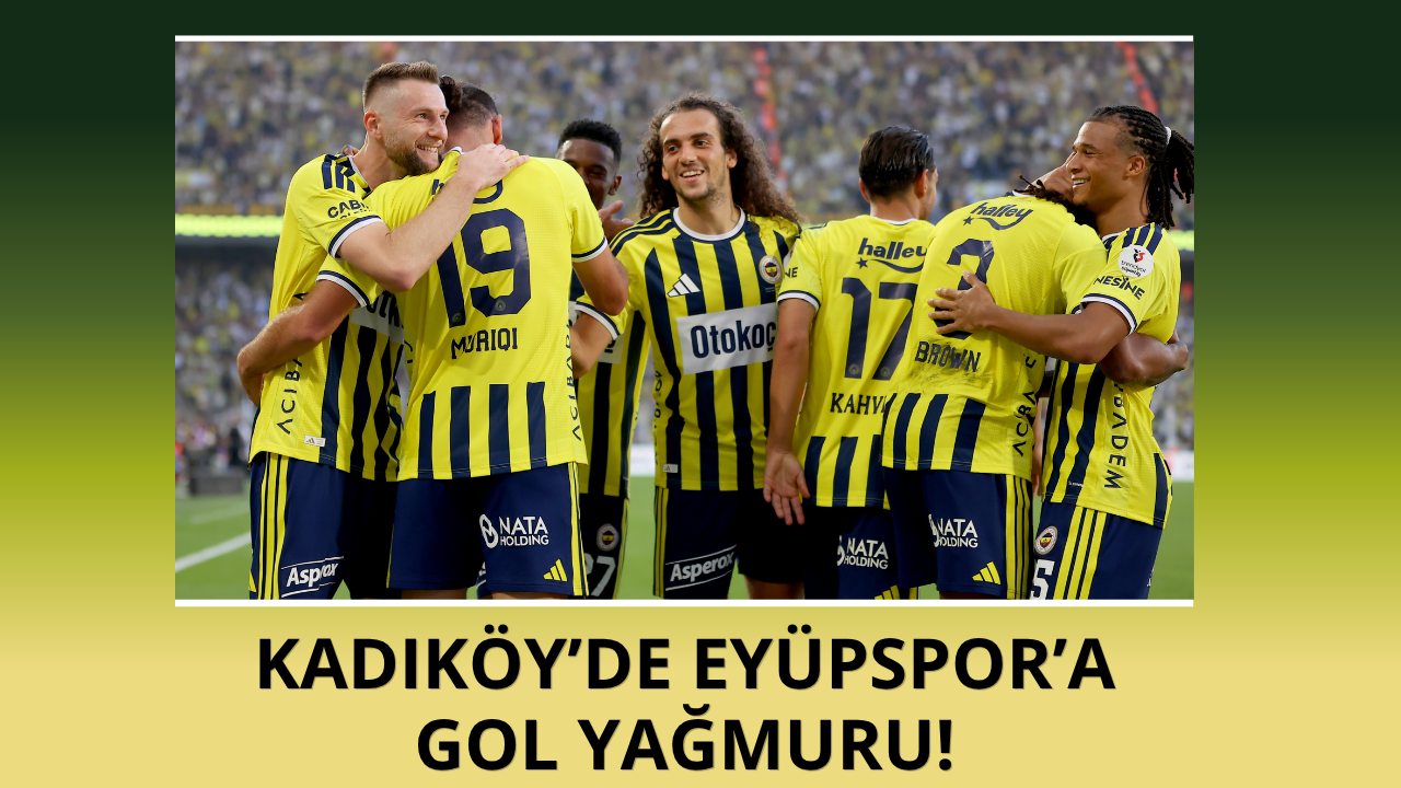 Fenerbahçe'den Kadıköy'de net galibiyet