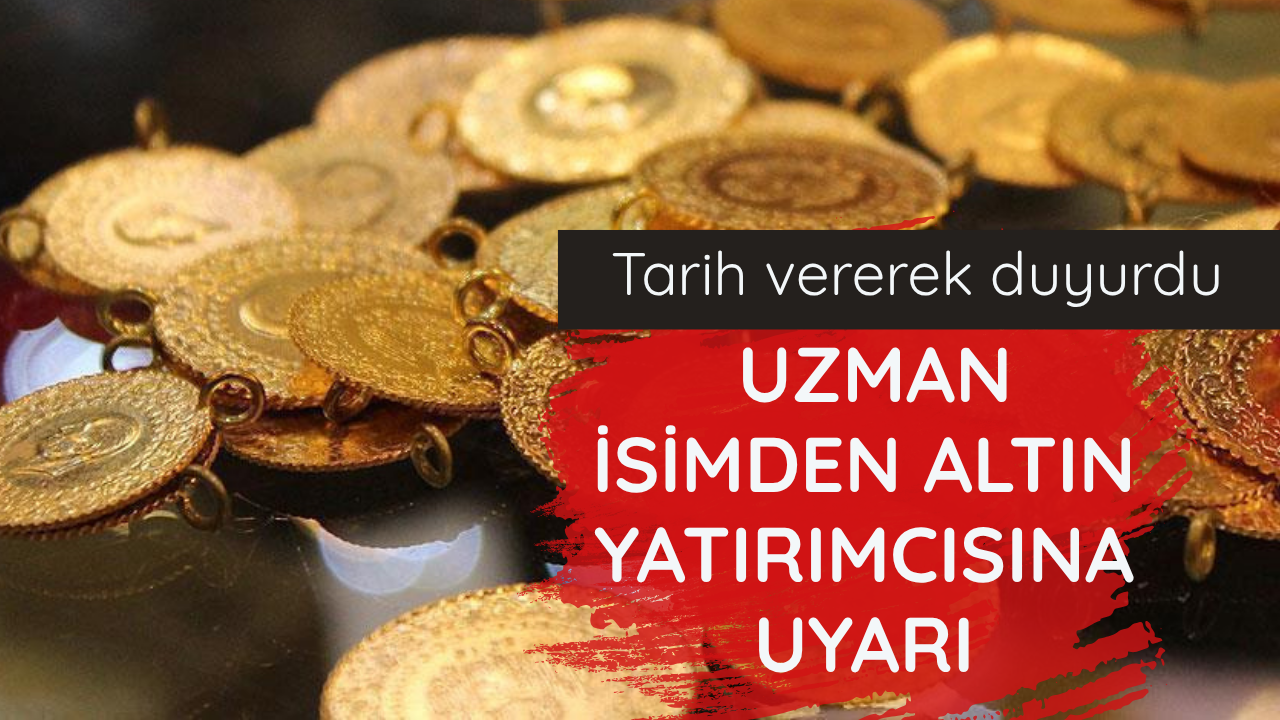 Uzman isimden altın yatırımcısına uyarı
