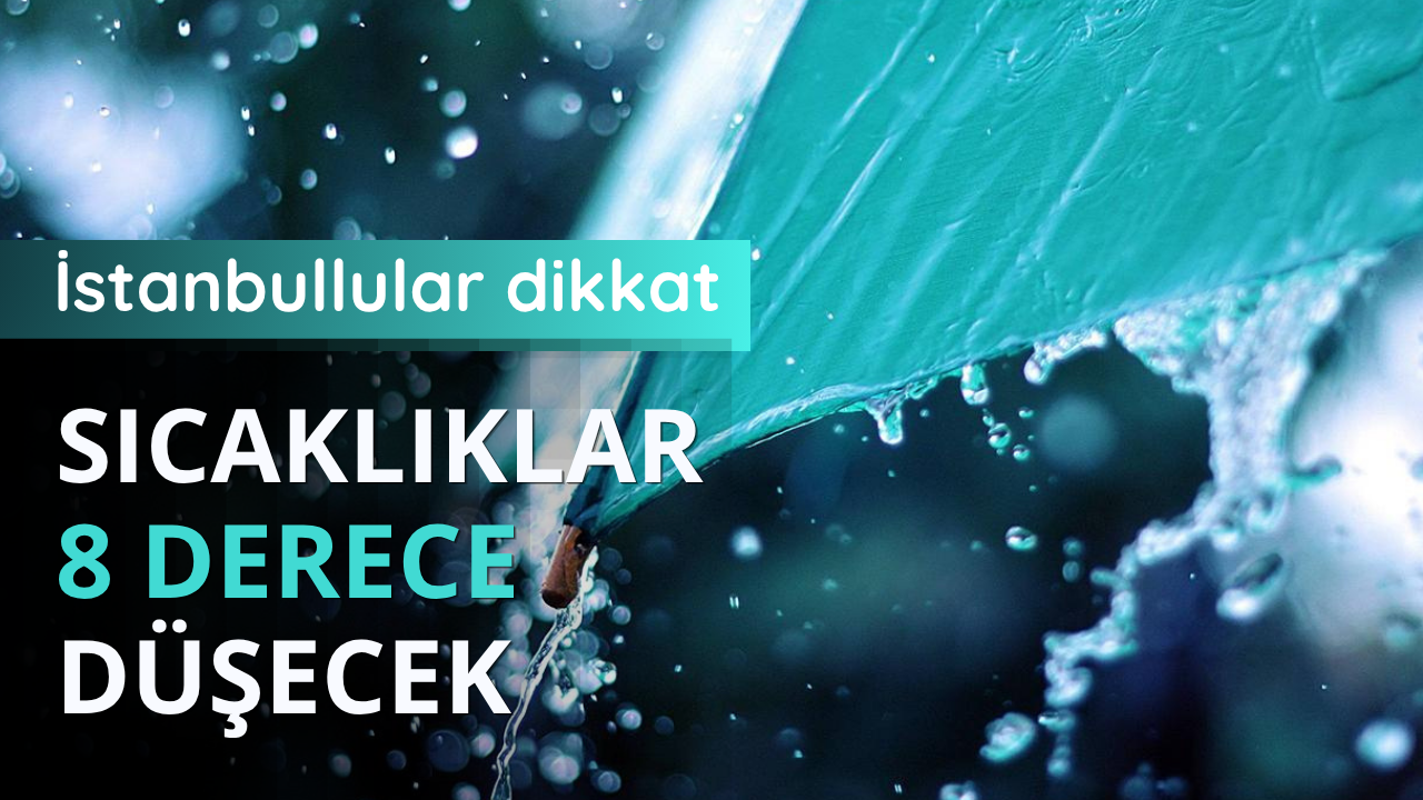 İstanbul için şiddetli yağış uyarısı