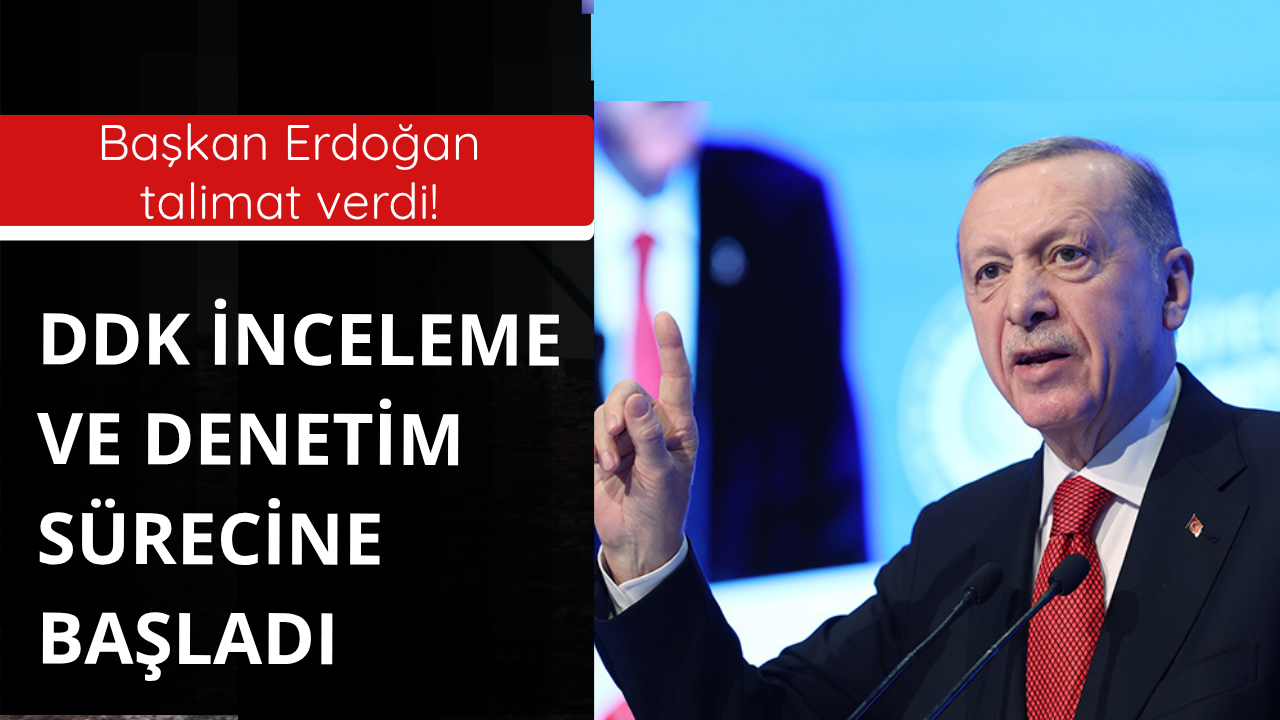 Başkan Erdoğan'dan DDK'ya fon denetim talimatı