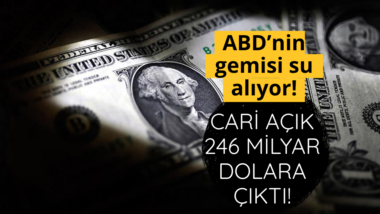 ABD'nin cari açığığında artış