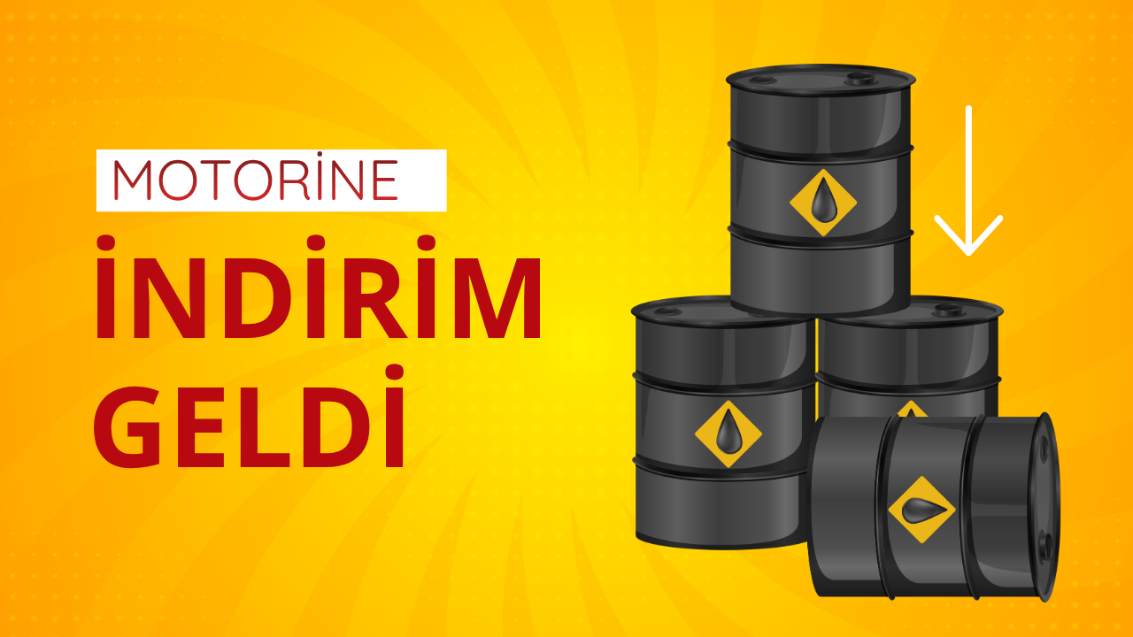 Motorine indirim geldi
