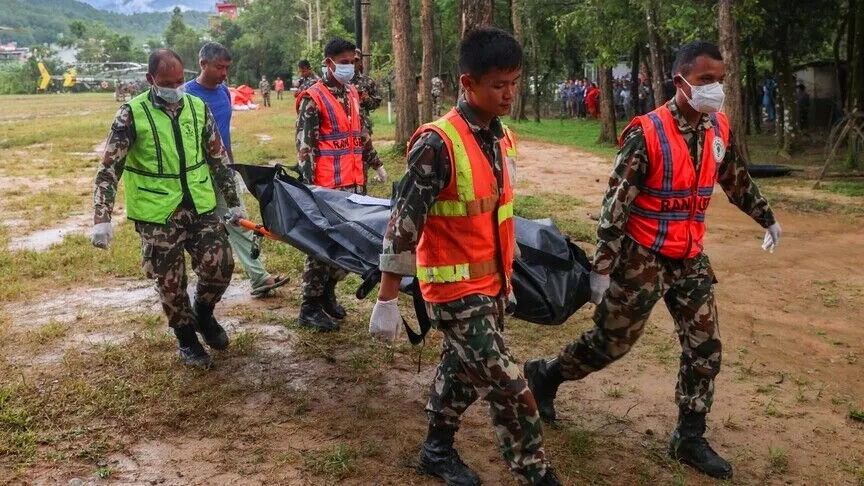 Nepal'deki sel felaketinde ölü sayısı 1403'e yükseldi