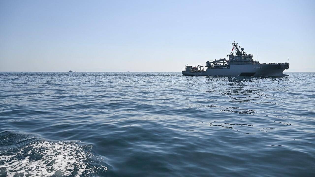 Silivri'de gemi kazası! Çalışmalar sürüyor
