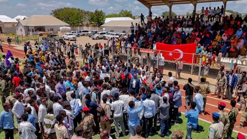 Somali'den Türkiye'ye teşekkür gösterisi
