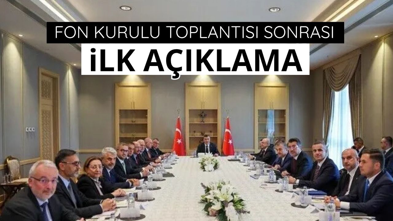 Altıncı Fon Kurulu Toplantısı'na ilişkin açıklama