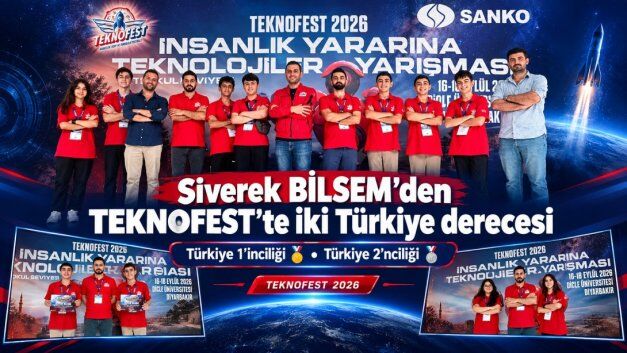 TEKNOFEST'te Şanlıurfa'ya iki Türkiye derecesi