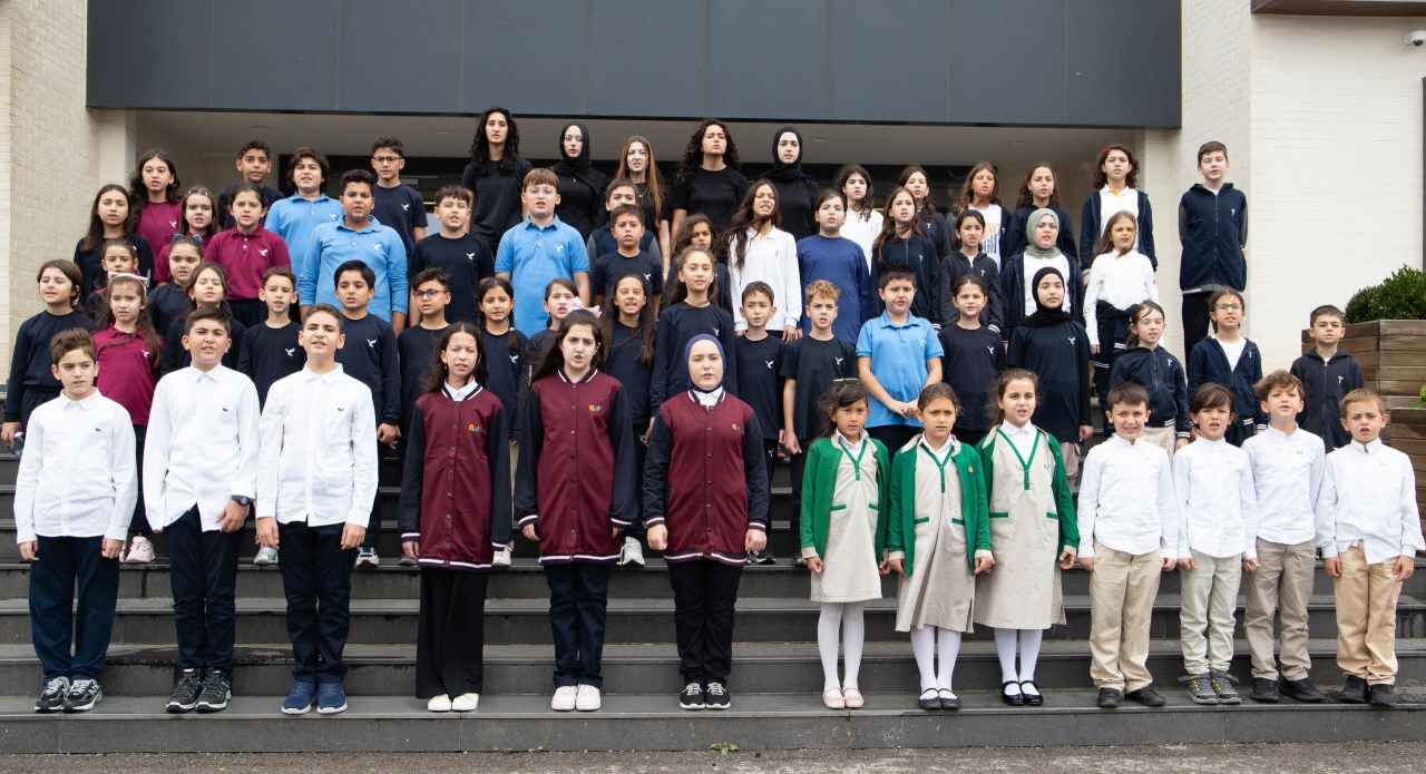 YETEV öğrencilerinin sesi Gazze için ortak bir mesaja dönüştü