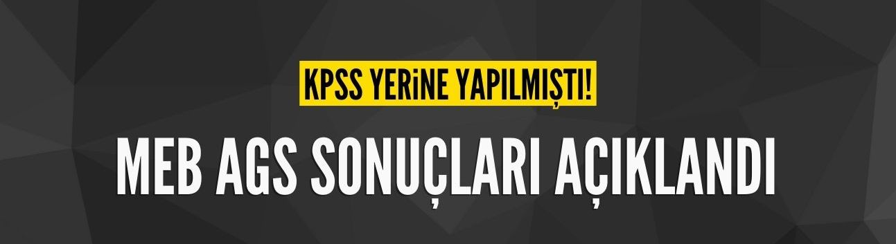 Milli Eğitim Bakanlığı Akademi Giriş Sınavı sonuçları açıklandı