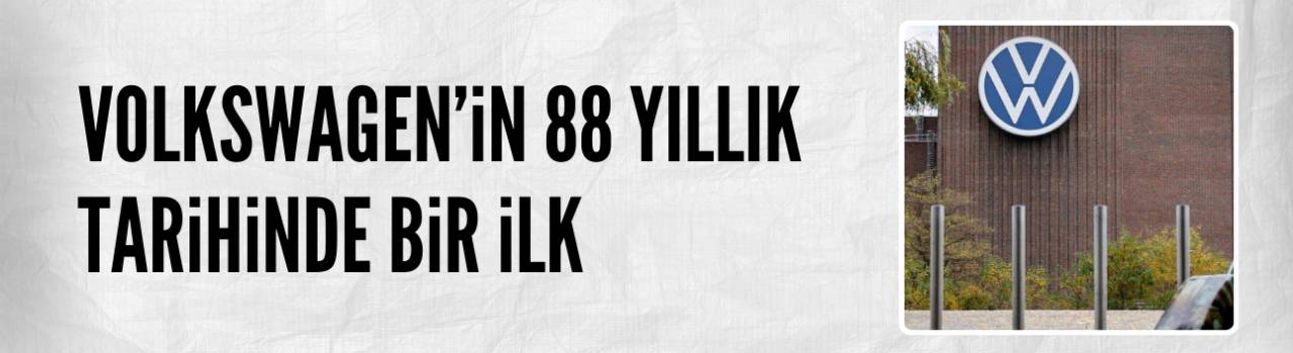 Volkswagen 88 yıllık tarihinde ilk kez fabrika kapatıyor