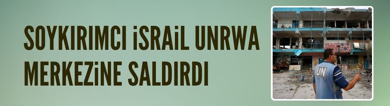 Soykırımcı İsrail, Doğu Kudüs'teki UNRWA merkezine baskın düzenledi
