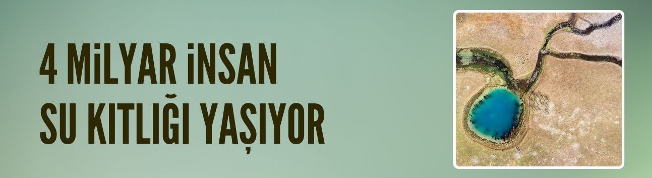 Su kıtlığı dünya nüfusunun yarısını etkiliyor